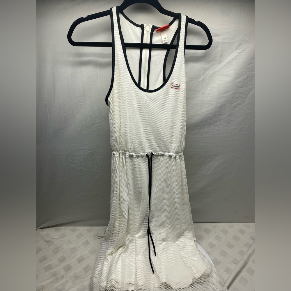 Hunter For Target White Mesh Overlay Tank Dress size XS